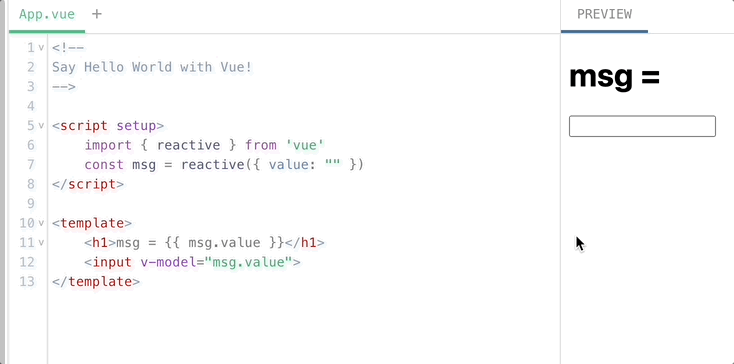Ref Codes Example 1.reactive, ref, toRef, toRefs